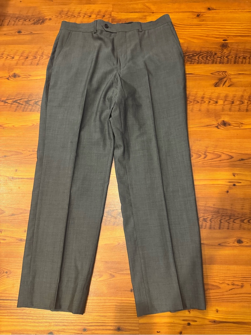 Pronto Uomo Black Dress Pants with Label Detail